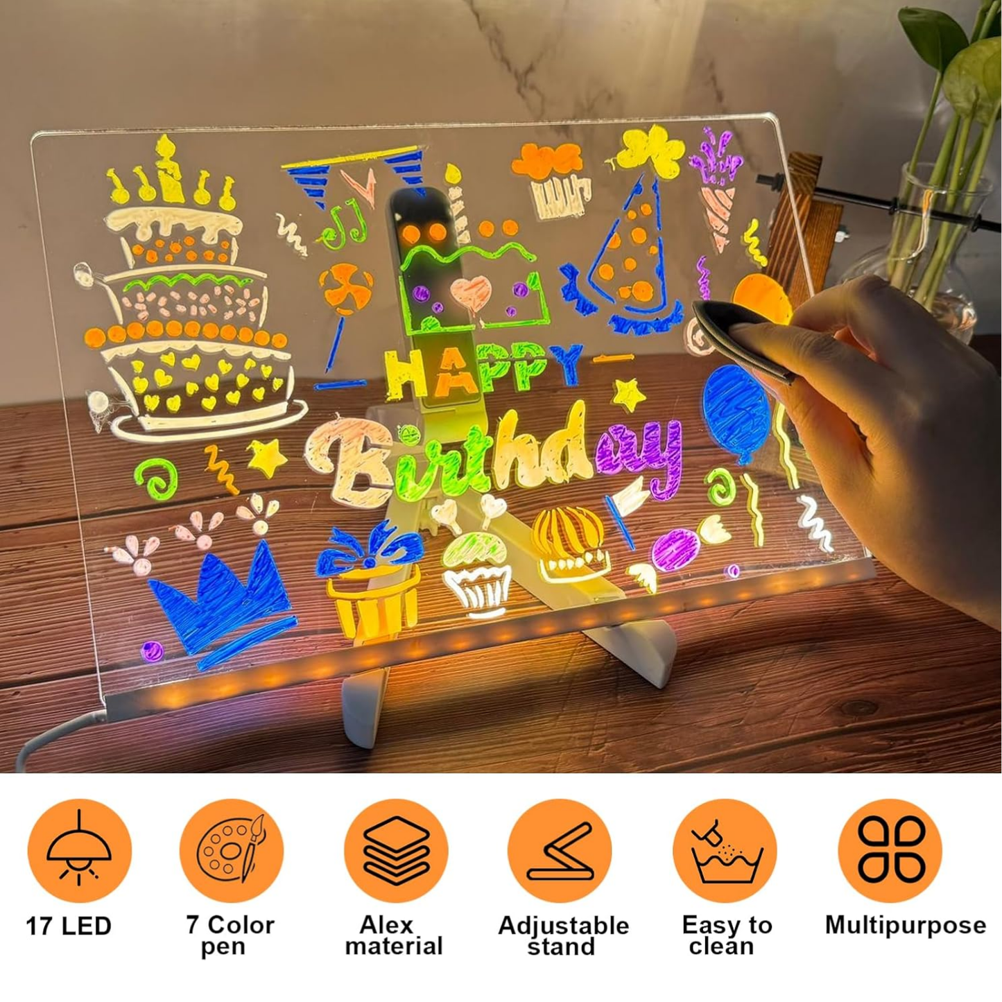 Glow Doodle Magic Board